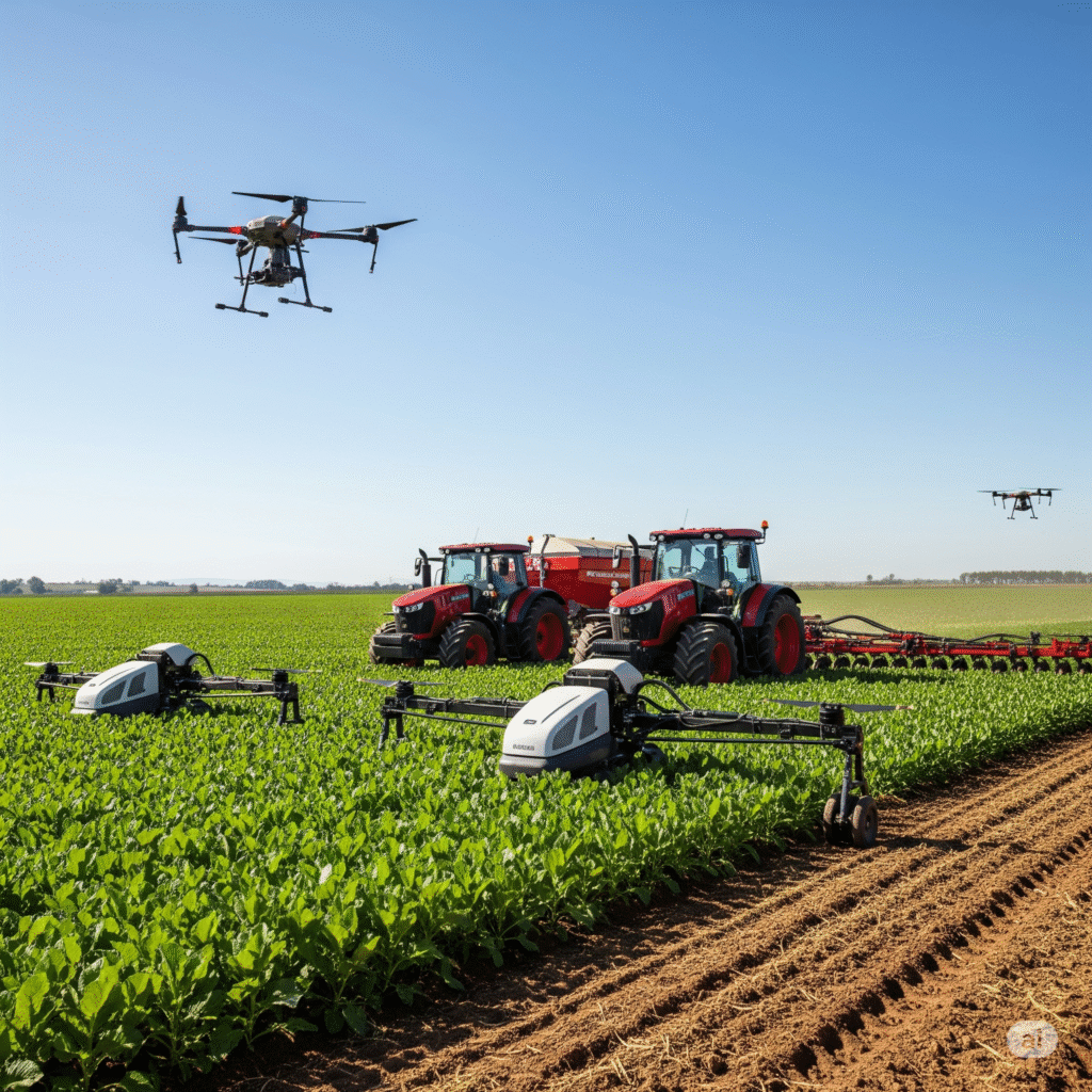 Máquinas Autônomas no Campo: O Futuro da Colheita Já Está Aqui
